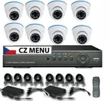 8CH DVR kamerová souprava CCTV - DVR s…