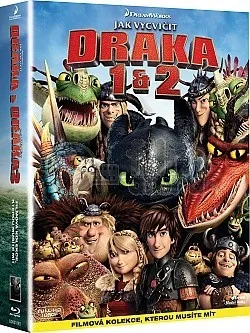 Blu-ray film Blu-ray Kolekce Jak vycvičit draka 1 + 2  