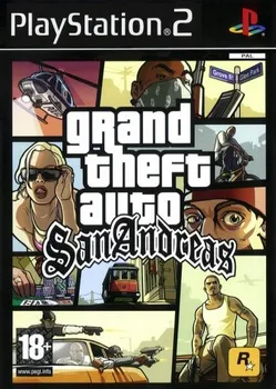 Hra pro starou konzoli GTA San Andreas PS2