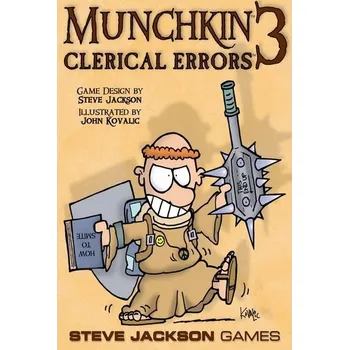 Desková hra Steve Jackson Games Munchkin 3 Clerical Errors