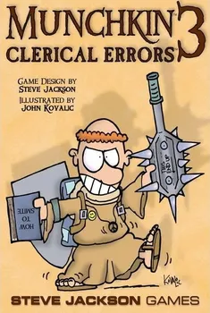 Desková hra Steve Jackson Games Munchkin 3 Clerical Errors
