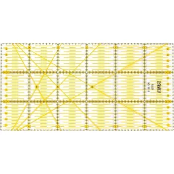 Výtvárné potřeby OLFA pravítko na patchwork 15x30 cm