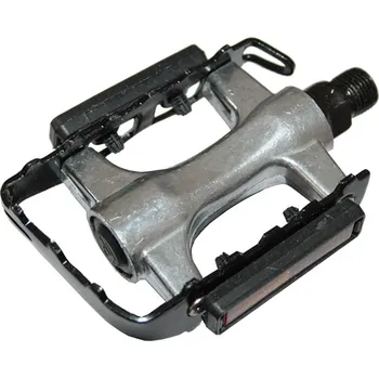 pedály MTB Al černé SP-910S s odrazkou Pedál na kolo pedály MTB Al černé SP-910S s odrazkou