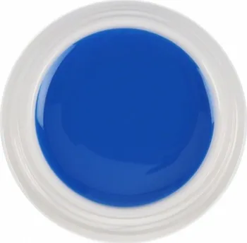 Umělé nehty UV gel barevný neon modrý 5 ml