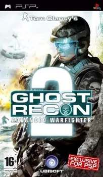 Hra pro starou konzoli PSP Tom Clancys: Ghost Recon: Advanced Warfighter 2