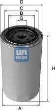 Olejový filtr Olejový filtr UFI (23.417.00)