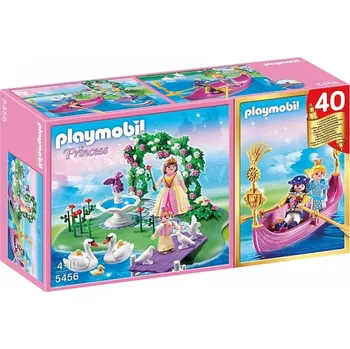 Stavebnice Playmobil Playmobil 5456 Výroční Compact Set Princeznin ostrov a romantická gondola