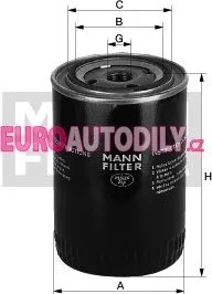 Olejový filtr Filtr olejový MANN (MF MW64/1)