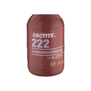 Průmyslové lepidlo Loctite na zajištění šroubů 222 50 ml