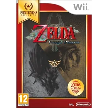 Hra pro starou konzoli Nintendo Wii The Legend of Zelda Twilight Princess Select