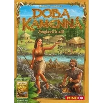 Společenská hra Mindok Doba kamenná Stylově k cíli