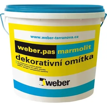 Omítka Weber pas Marmolit hrubozrnný 30 kg