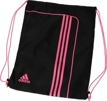 Sportovní vak Adidas 3 Stripe Gymsack černý/růžový