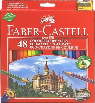 Pastelka Faber-Castell Pastelky hexagonal, 48 ks Pastelky hexagonal, motiv ,,zámek,, 48 ks