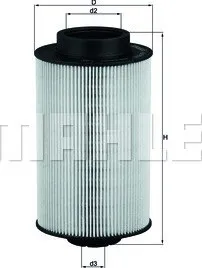 Palivový filtr Palivový filtr MAHLE (KX191/1D)