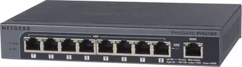 Switch Netgear Prosafe VPN Firewall (up to 8 VPN tunnels) with 8 port 10 / 100Mbps Switch
