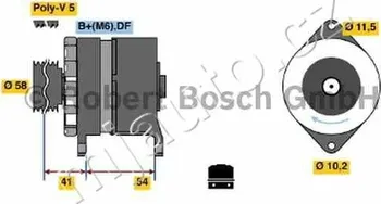 Alternátor Alternátor Bosch (0 120 450 029)