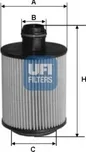 Olejový filtr UFI (25.055.00)