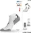 Lasting Běžecké ponožky RUN, (42-45) L, 009 BÍLÁ