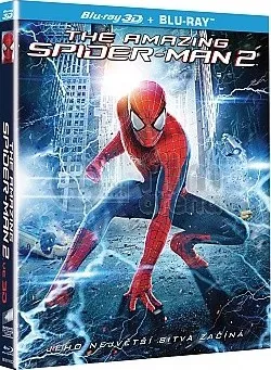 Blu-ray film Amazing Spider-Man 2 3D + 2D Blu-ray 3D