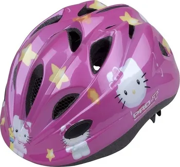 Cyklistická přilba Pro-T Plus Toledo růžová Kitty