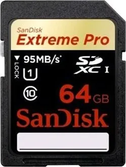 Paměťová karta Sandisk Extreme Pro SDXC 64 GB Class 10 UHS-1 U1