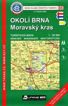 Okolí Brna, Moravský kras (86) - 1:50 000 - KČT