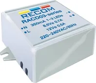 Konstantní zdroj proudu LED Recom Lighting RACD03-700, 700 mA, 90-264 V/AC