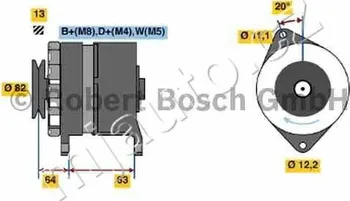 Alternátor Alternátor Bosch (0 120 469 978)