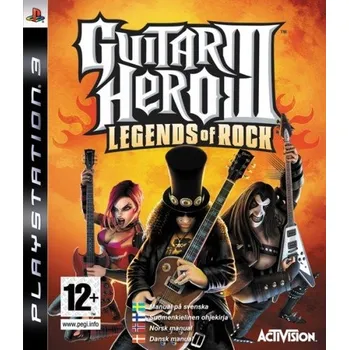 Hra pro PlayStation 3 Guitar Hero III: Legends of Rock + Kytara PS3