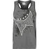 Tapout Muscle Vest Mens Charcoal Marl