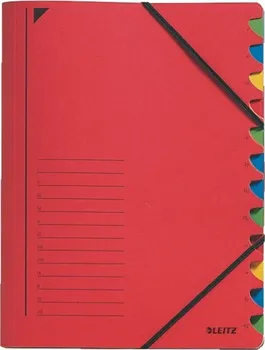 Leitz třídící desky s gumičkou A4