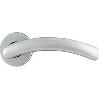 Dveřní kování M&T Mia SNi kulatá rozeta WC klika