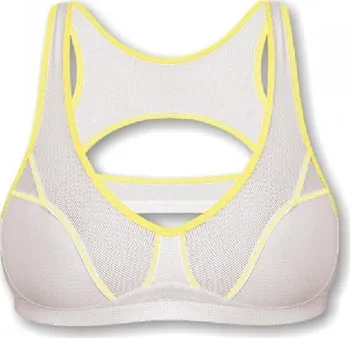 Dámské termo spodní prádlo Sensor Lissa podprsenka bílá/žlutá