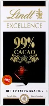 Čokoláda Lindt Excellence čokoláda hořká 99% 50g