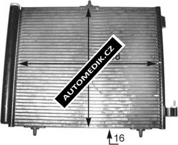 Výparník klimatizace Chladič klimatizace - kondenzátor (34.52.540)