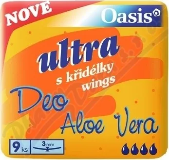 Hygienické vložky DHV Oasis ALOE VERA ultra singel 9ks