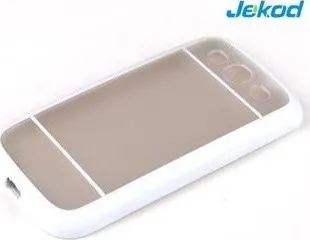 Náhradní kryt pro mobilní telefon JEKOD ochranný kryt pro Samsung i9300 Galaxy S3 bílý