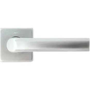 Dveřní kování M&T Garanti Cr čtvercová rozeta R madlo/klika