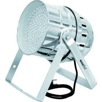 Eurolite LED PAR-64 RGBA Floor spot stříbrný, 177x 10 mm LED