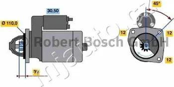 Startér Startér Bosch (0 001 231 011)