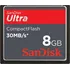Paměťová karta Compact Flash CF 8GB SanDisk Ultra 50 MB/s