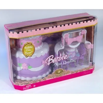 Doplněk pro panenku Sambro Barbie Mini království narozeninový set