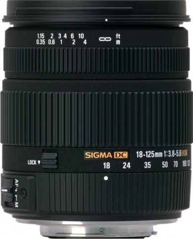 Sigma 18-125mm f/3.8-5.6 DC OS HSM pro Canon - Zbozi.cz