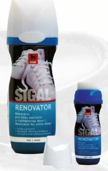Přípravek pro údržbu obuvi Sigal renovátor na obuv - bílý