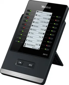 Stolní telefon Yealink IP rozšiřující modul EXP40, LCD displej