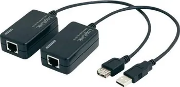 Síťový kabel USB prodloužení LogiLink, síťový kabel, 60 m