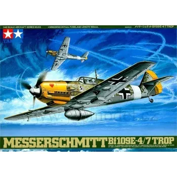 Plastikový model Tamiya Messerschmitt Bf-109E4/7 Trop - 1:48