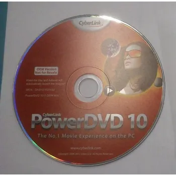 Grafický software Cyberlink PowerDVD 10 CZ OEM pro Win 7