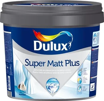 Interiérová barva Dulux Super Matt Plus 10 l bílá